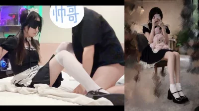 [原创] 172白丝女仆母狗，被我破处后第一次坐我上面